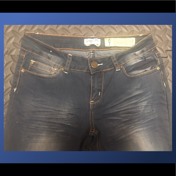 Indigo Rein Stretch Skinny Jeans-Size 9 - Picture 1 of 8